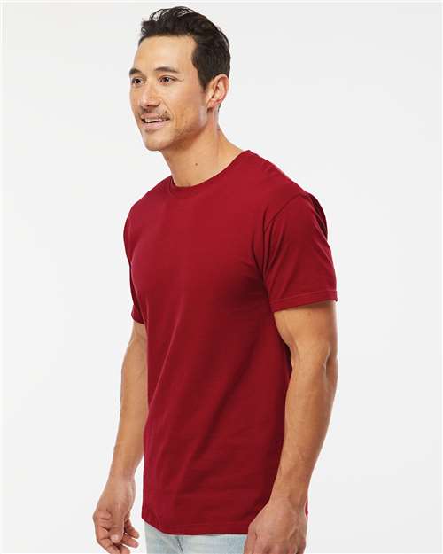 M&O Men's Gold Soft Touch T-Shirt - 4800 - 4800M Cardinal Red