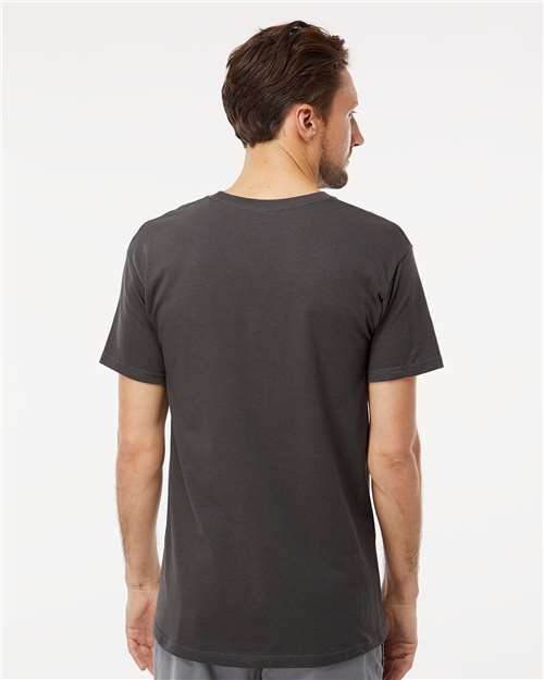 M&O Men's Gold Soft Touch T-Shirt - 4800 - 4800M Charcoal