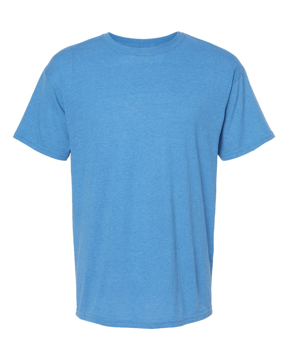 M&O Men's Gold Soft Touch T-Shirt - 4800 - 4800M Heather Turquoise