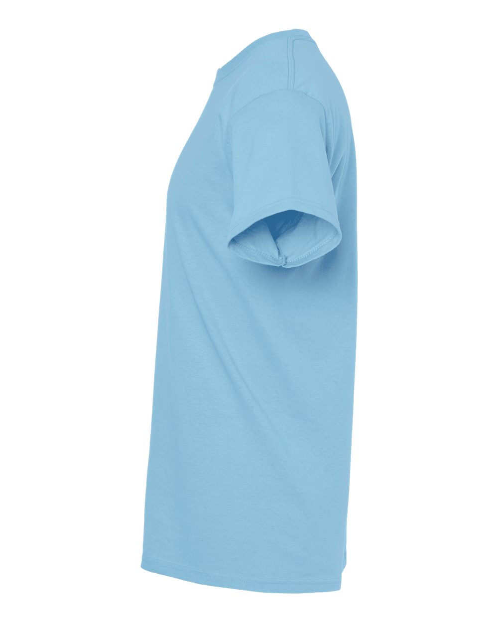 M&O Men's Gold Soft Touch T-Shirt - 4800 - 4800M Light Blue