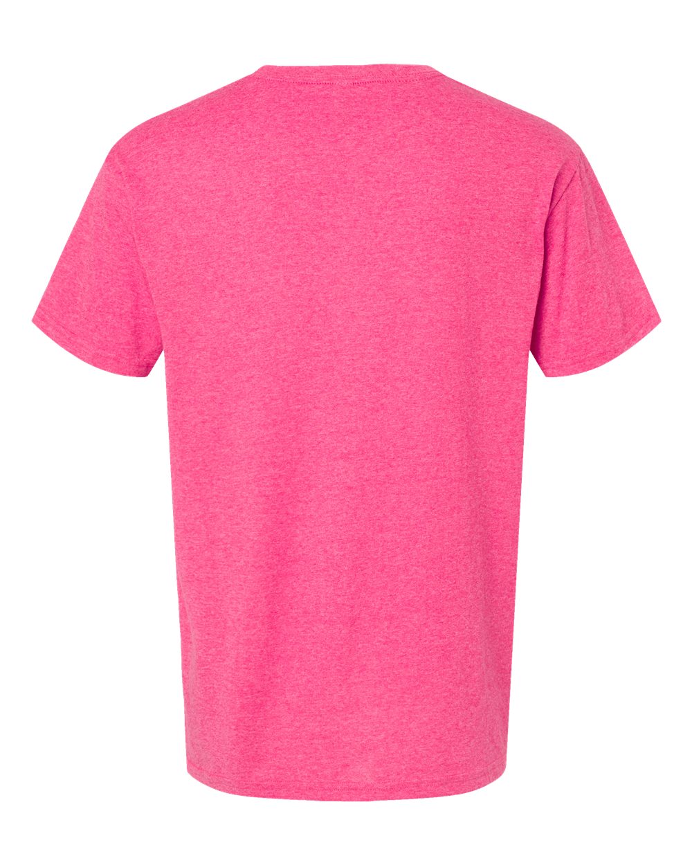 M&O Men's Gold Soft Touch T-Shirt - 4800 - 4800M Neon Pink