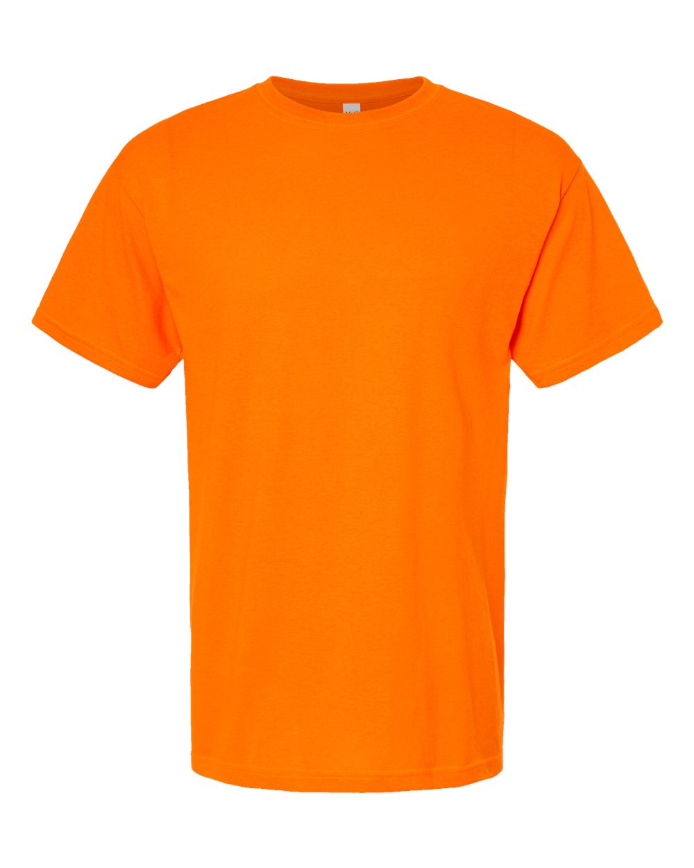 M&O Men's Gold Soft Touch T-Shirt - 4800 - 4800M Safety Orange
