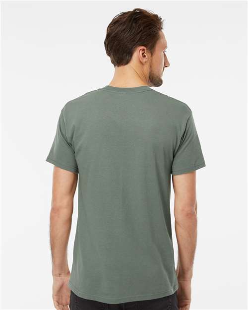 M&O Men's Gold Soft Touch T-Shirt - 4800 - 4800M Sage