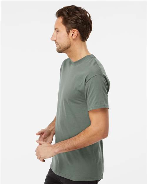 M&O Men's Gold Soft Touch T-Shirt - 4800 - 4800M Sage
