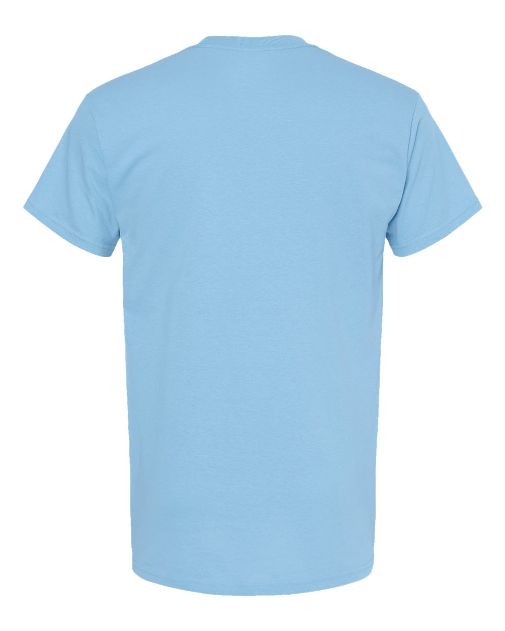 M&O Men's Gold Soft Touch T-Shirt - 4800 - 4800M Sky