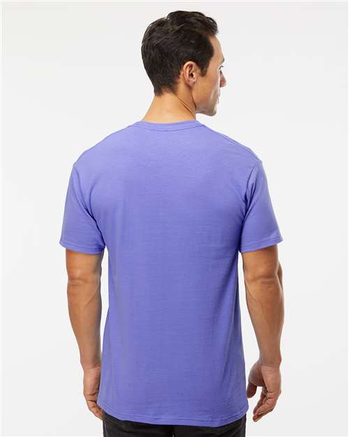 M&O Men's Gold Soft Touch T-Shirt - 4800 - 4800M Violet