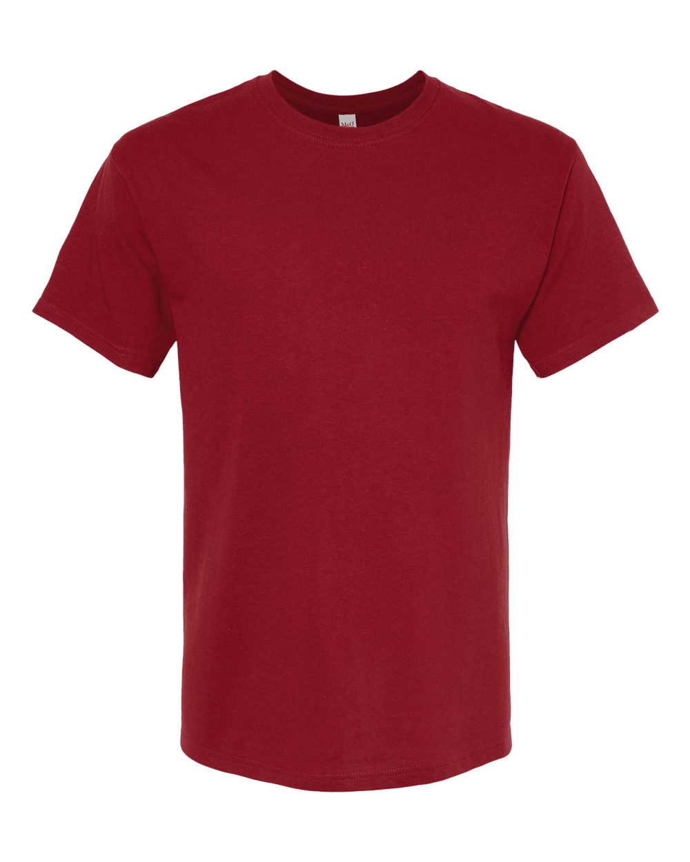 M&O Men's Gold Soft Touch T-Shirt - 4800 - 4800M Cardinal Red
