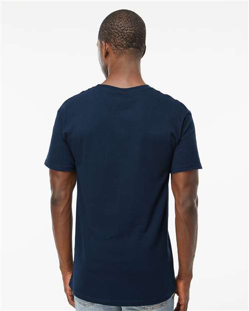 M&O Men's Gold Soft Touch T-Shirt - 4800 - 4800M Deep Navy