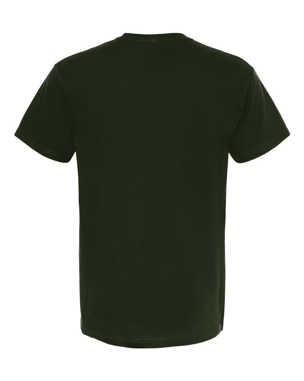 M&O Men's Gold Soft Touch T-Shirt - 4800 - 4800M Forest Green