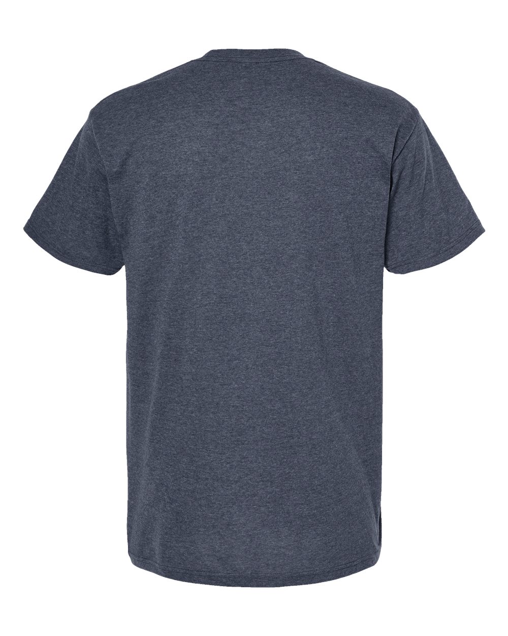 M&O Men's Gold Soft Touch T-Shirt - 4800 - 4800M Heather Navy