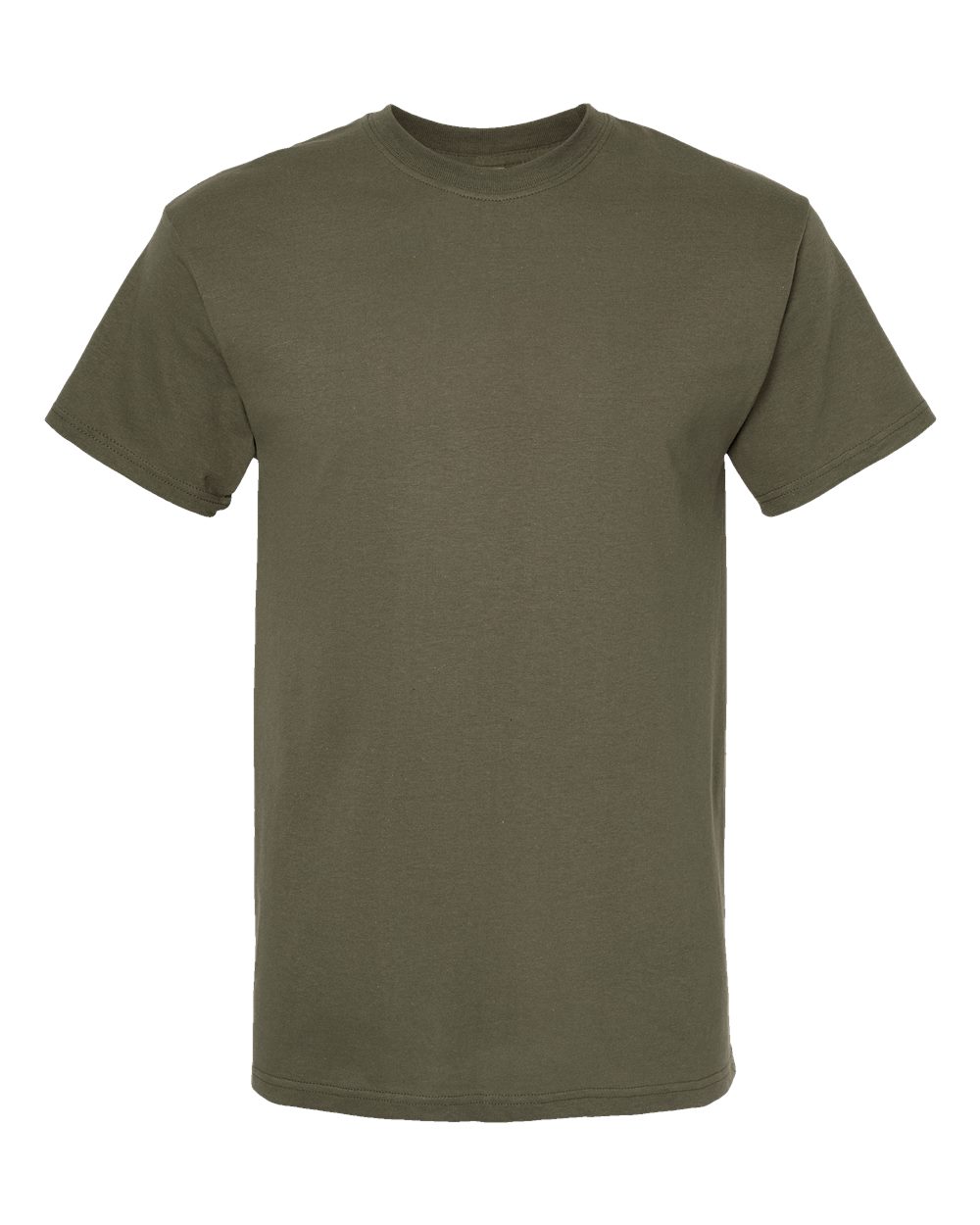 M&O Men's Gold Soft Touch T-Shirt - 4800 - 4800M Military Green