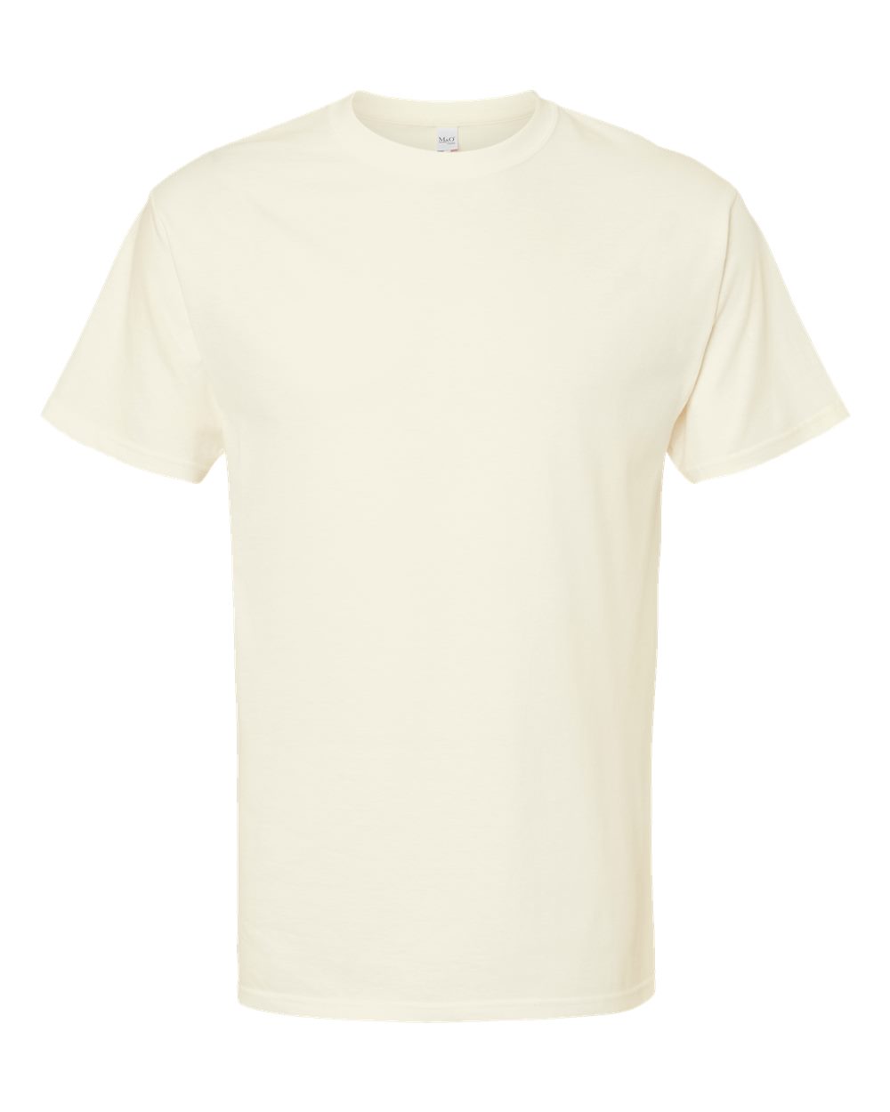 M&O Men's Gold Soft Touch T-Shirt - 4800 - 4800M Natural