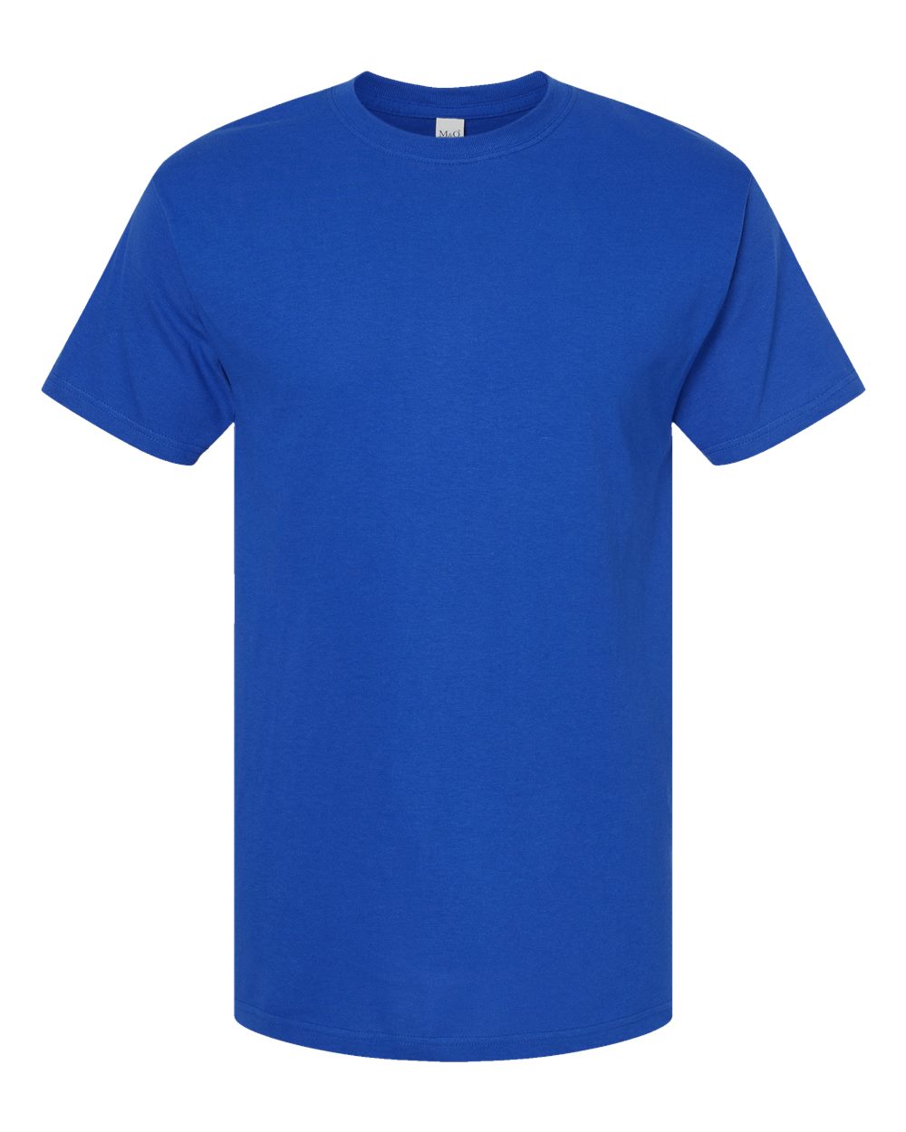 M&O Men's Gold Soft Touch T-Shirt - 4800 - 4800M Royal