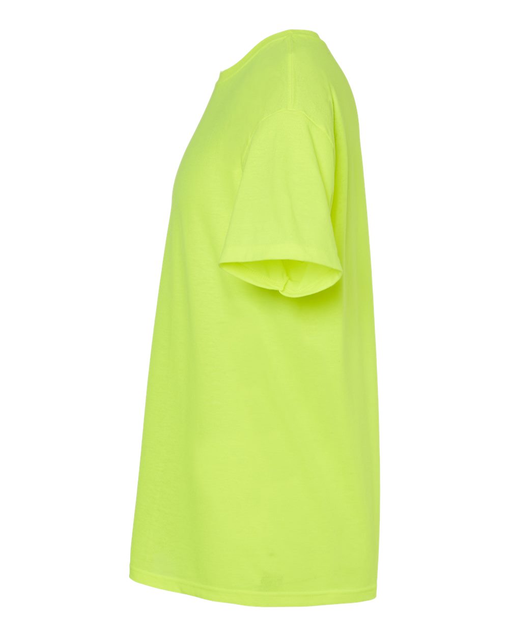 M&O Men's Gold Soft Touch T-Shirt - 4800 - 4800M Safety Green