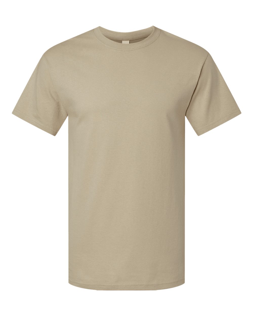 M&O Men's Gold Soft Touch T-Shirt - 4800 - 4800M Sand
