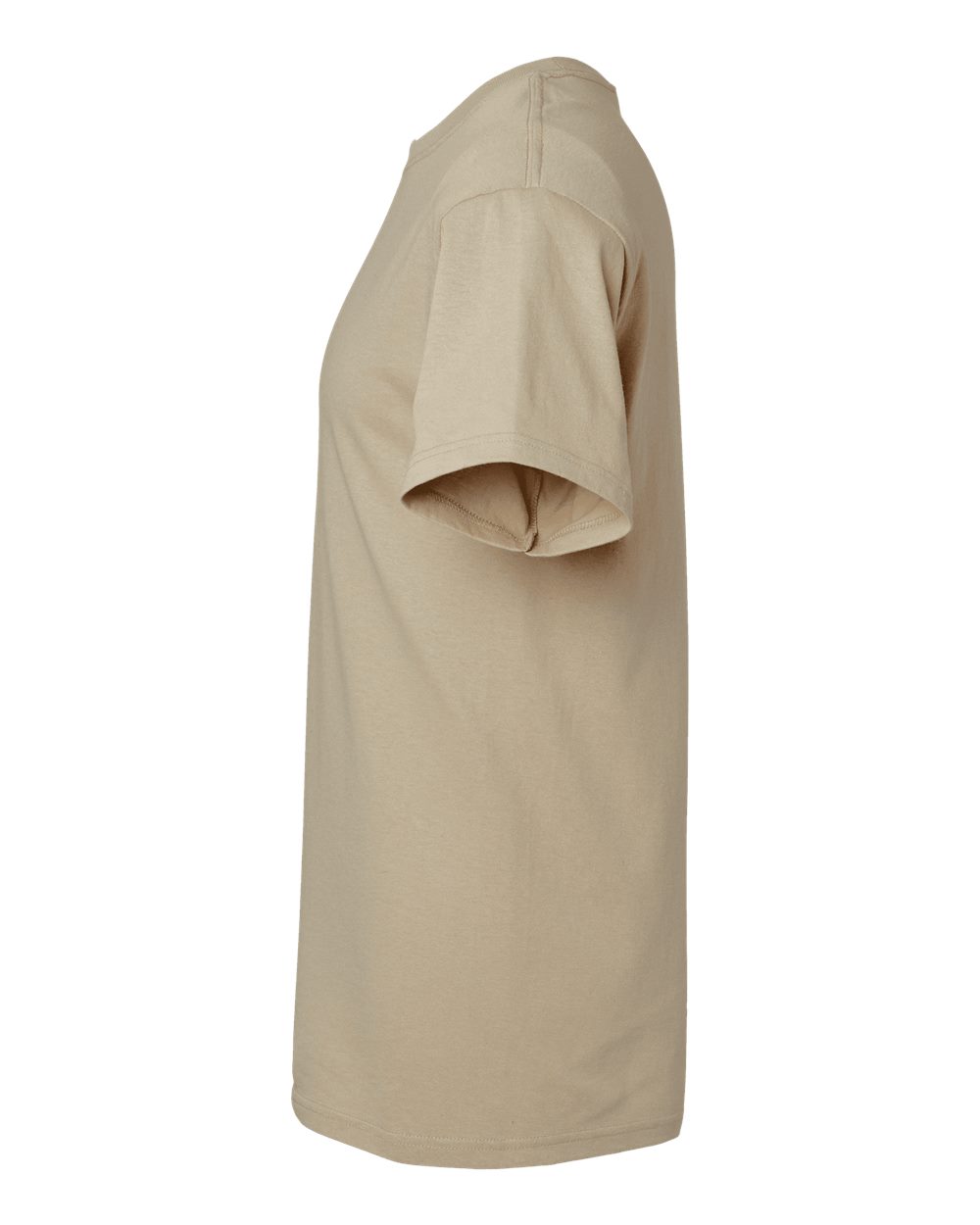 M&O Men's Gold Soft Touch T-Shirt - 4800 - 4800M Sand