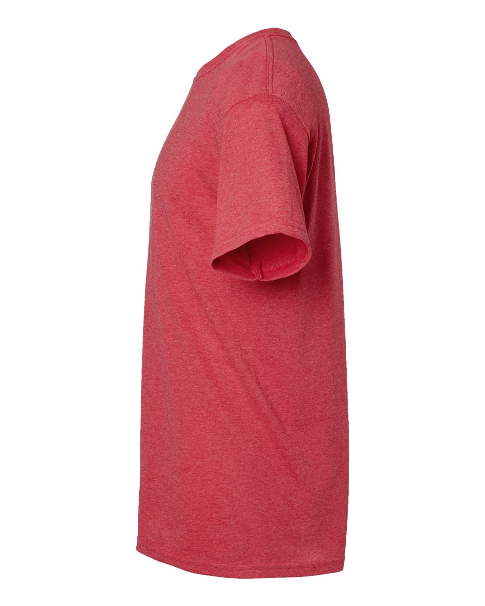 M&O Men's Gold Soft Touch T-Shirt - 4800 - 4800M Heather Red