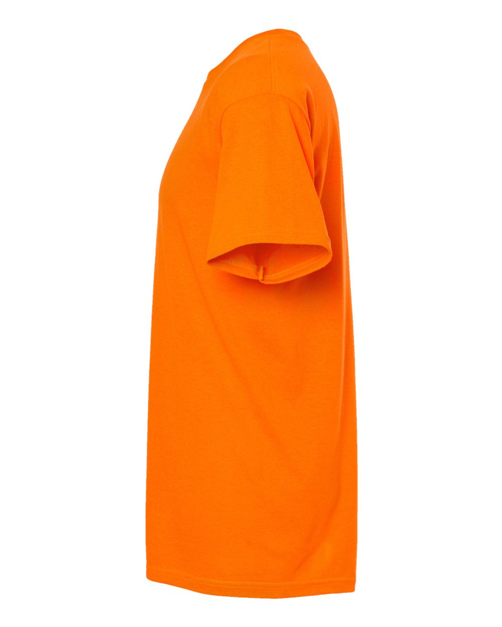 M&O Men's Gold Soft Touch T-Shirt - 4800 - 4800M Safety Orange