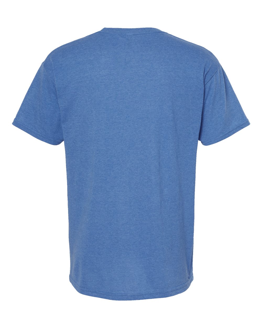 M&O Men's Gold Soft Touch T-Shirt - 4800 - 4800M Heather Royal
