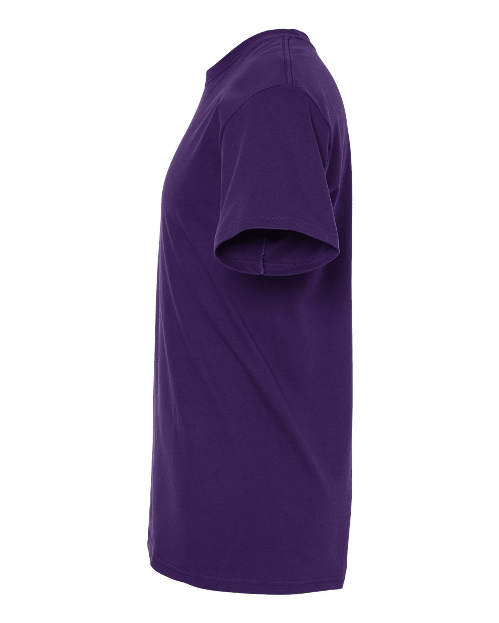 M&O Men's Gold Soft Touch T-Shirt - 4800 - 4800M Purple