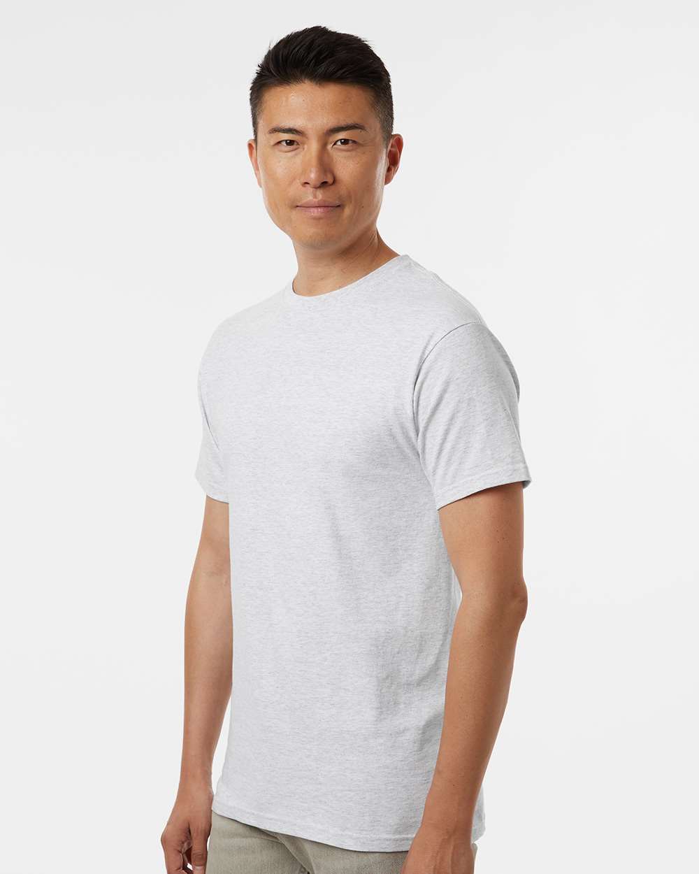 M&O Men's Gold Soft Touch T-Shirt - 4800 - 4800M Ash