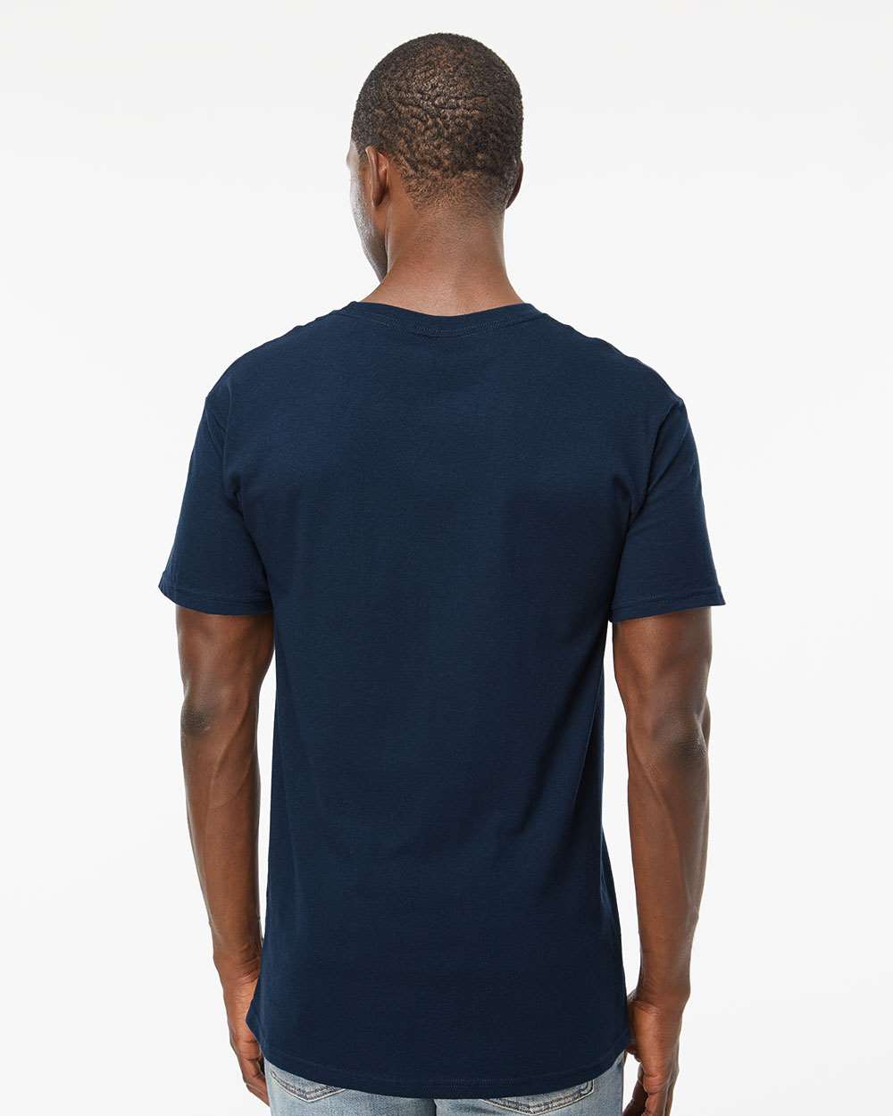 M&O Men's Gold Soft Touch T-Shirt - 4800 - 4800M Deep Navy