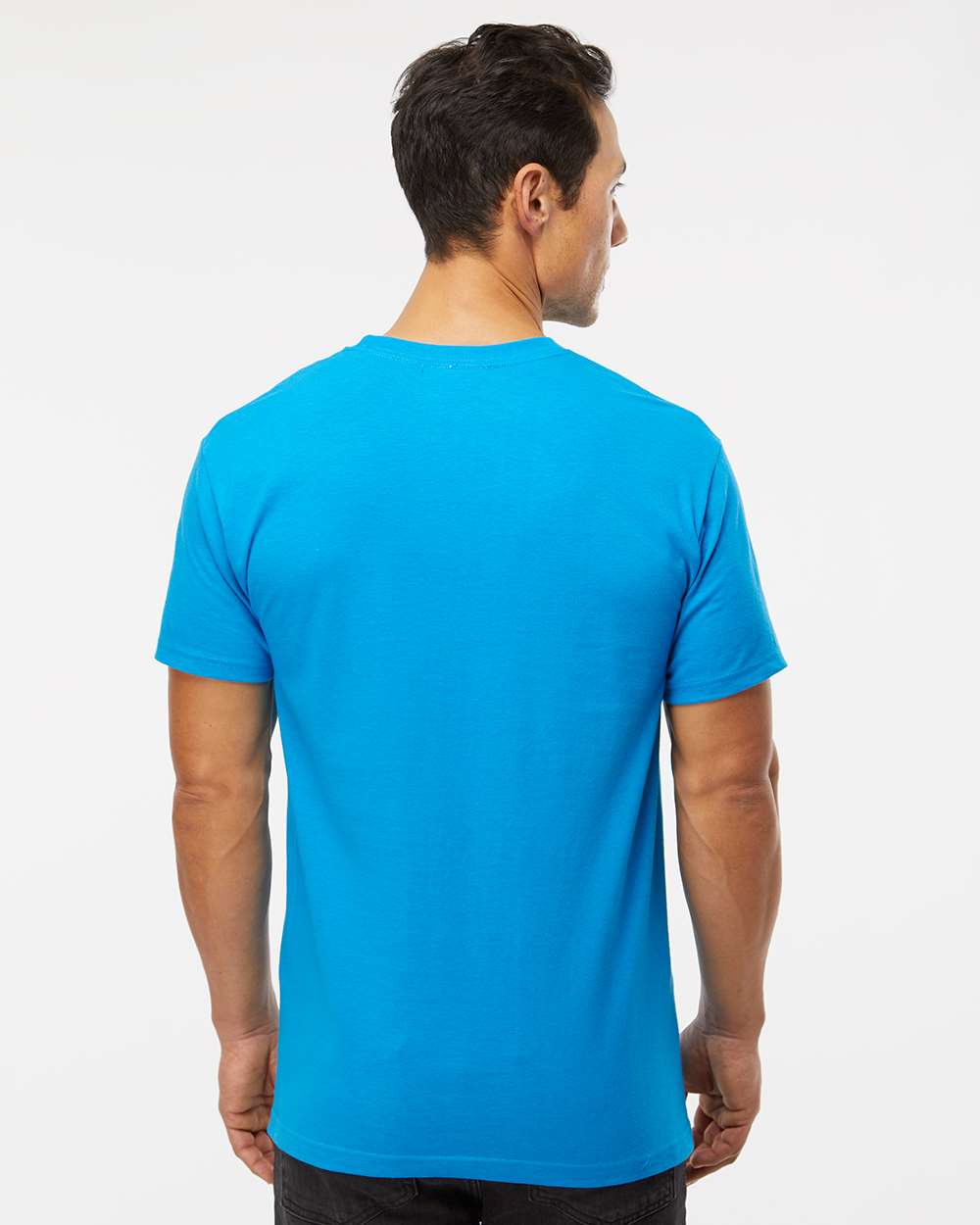 M&O Men's Gold Soft Touch T-Shirt - 4800 - 4800M Sapphire