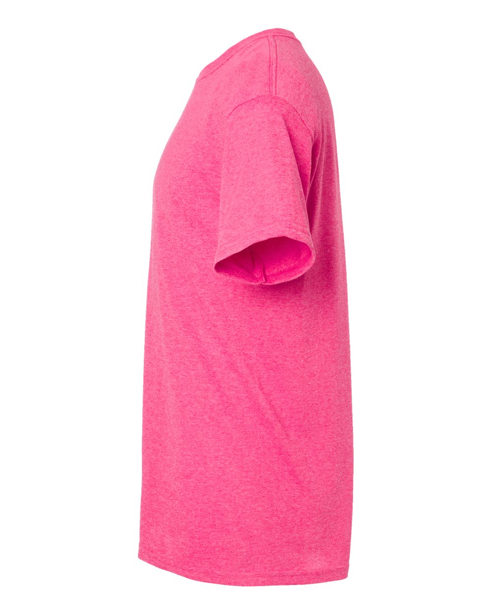 M&O Men's Gold Soft Touch T-Shirt - 4800 - 4800M Neon Pink