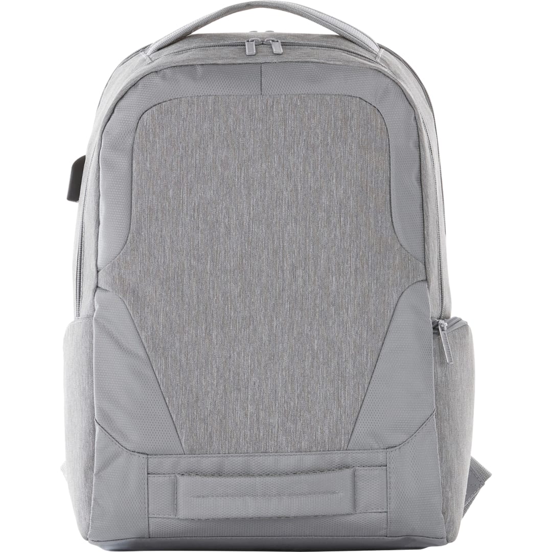 Overland 17&quot; TSA Computer Backpack w/ USB Port - 3750-07 Gray