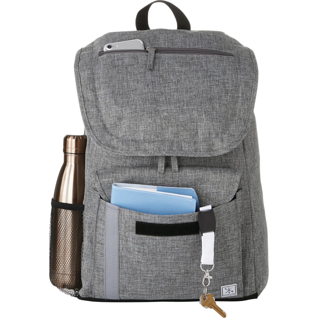 Merchant & Craft Merchant &amp; Craft Ashton 15&quot; Computer Backpack - 3750-10 Gray