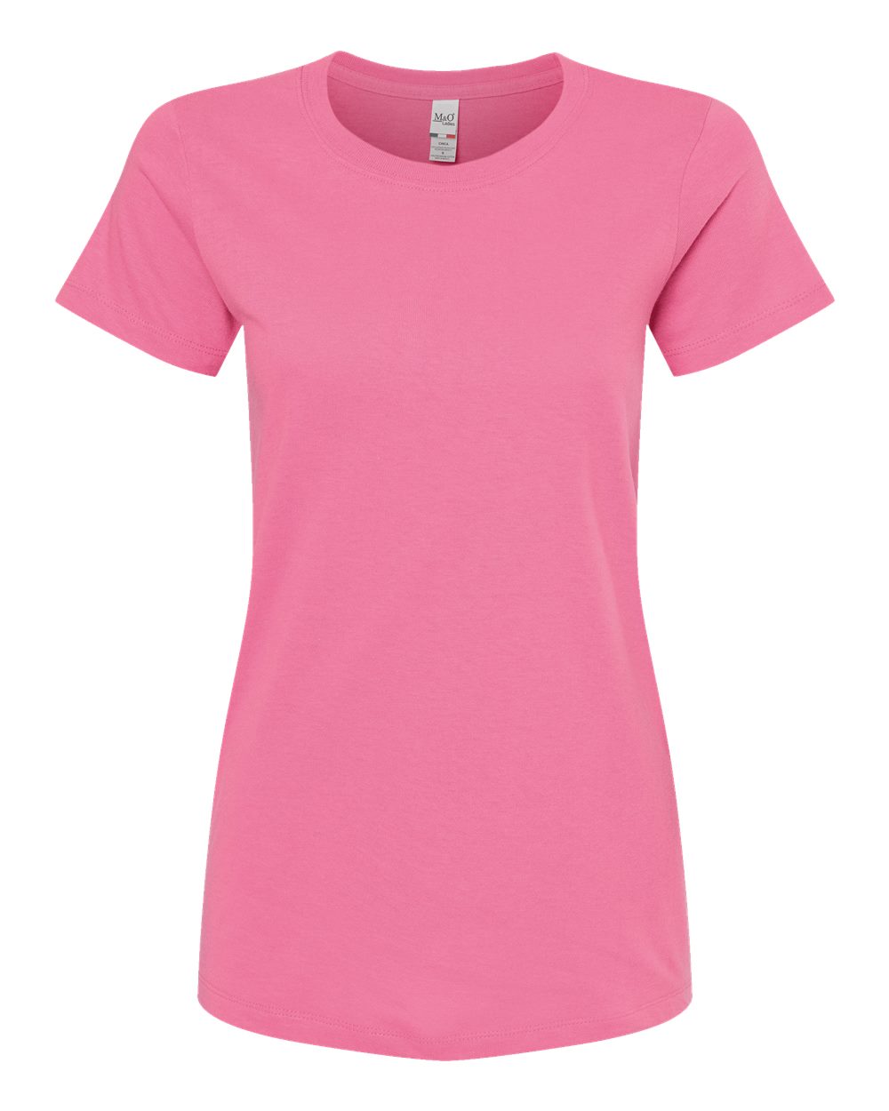 M&O Women's Gold Soft Touch T-Shirt - 4810 - 4810M Azalea