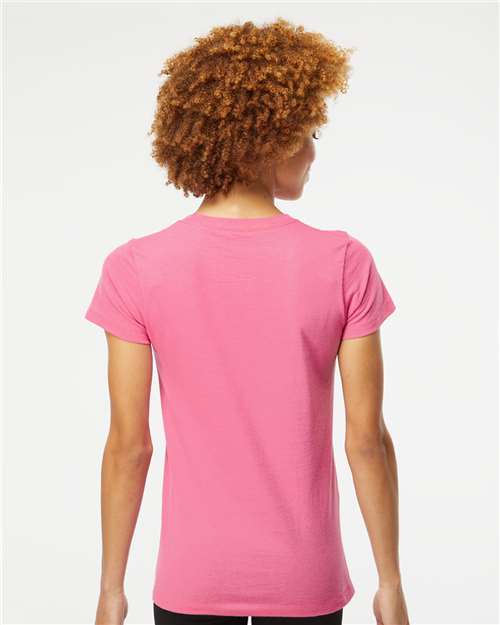 M&O Women's Gold Soft Touch T-Shirt - 4810 - 4810M Azalea