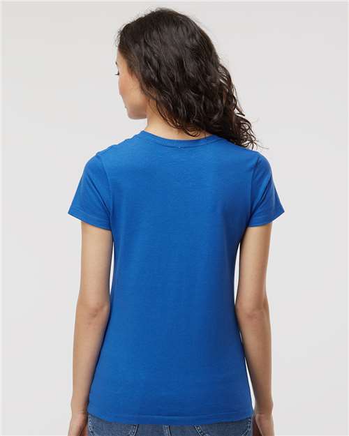 M&O Women's Gold Soft Touch T-Shirt - 4810 - 4810M Royal