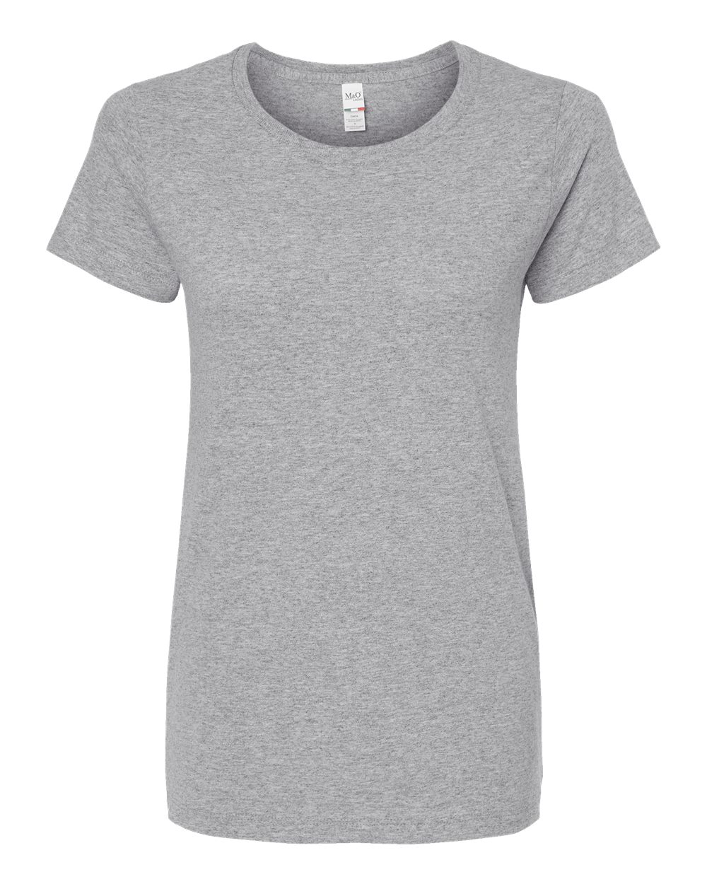 M&O Women's Gold Soft Touch T-Shirt - 4810 - 4810M Sport Grey