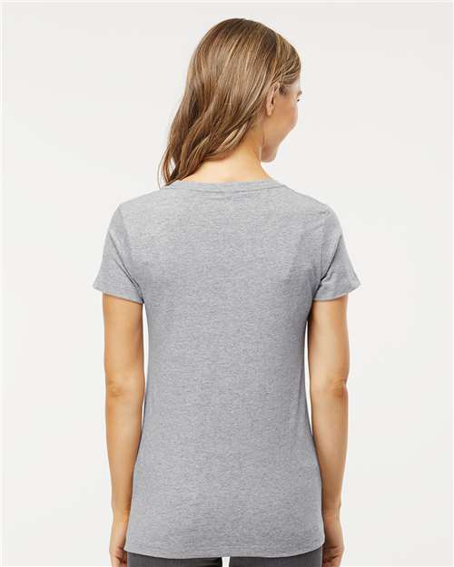 M&O Women's Gold Soft Touch T-Shirt - 4810 - 4810M Sport Grey