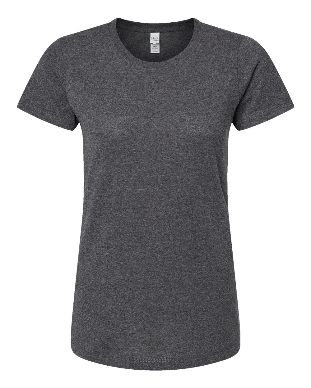M&O Women's Gold Soft Touch T-Shirt - 4810 - 4810M Dark Heather