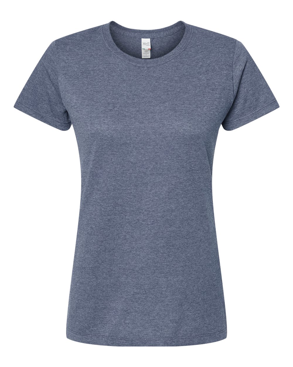 M&O Women's Gold Soft Touch T-Shirt - 4810 - 4810M Heather Navy