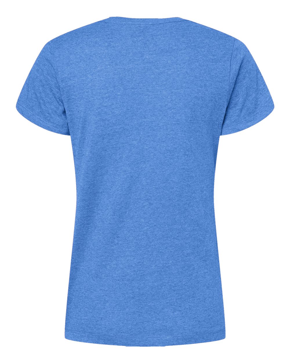 M&O Women's Gold Soft Touch T-Shirt - 4810 - 4810M Heather Royal