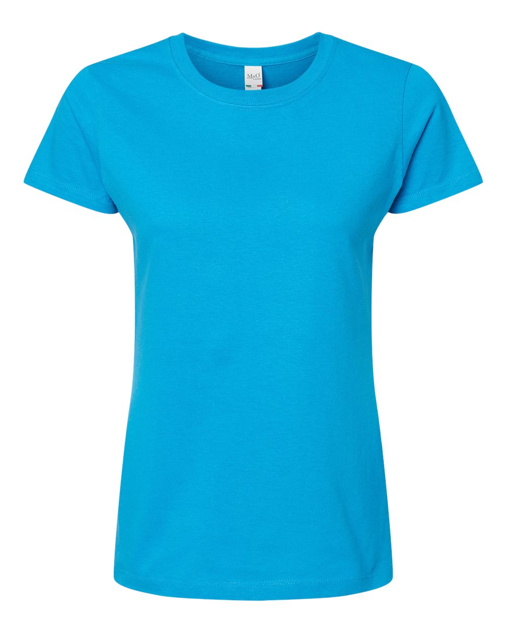 M&O Women's Gold Soft Touch T-Shirt - 4810 - 4810M Sapphire