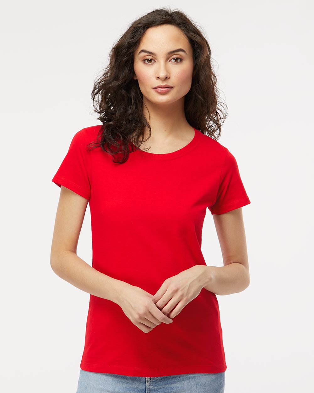 M&O Women's Gold Soft Touch T-Shirt - 4810 - 4810M