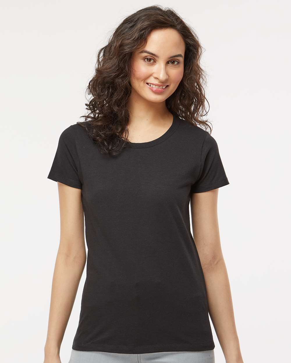 M&O Women's Gold Soft Touch T-Shirt - 4810 - 4810M Black