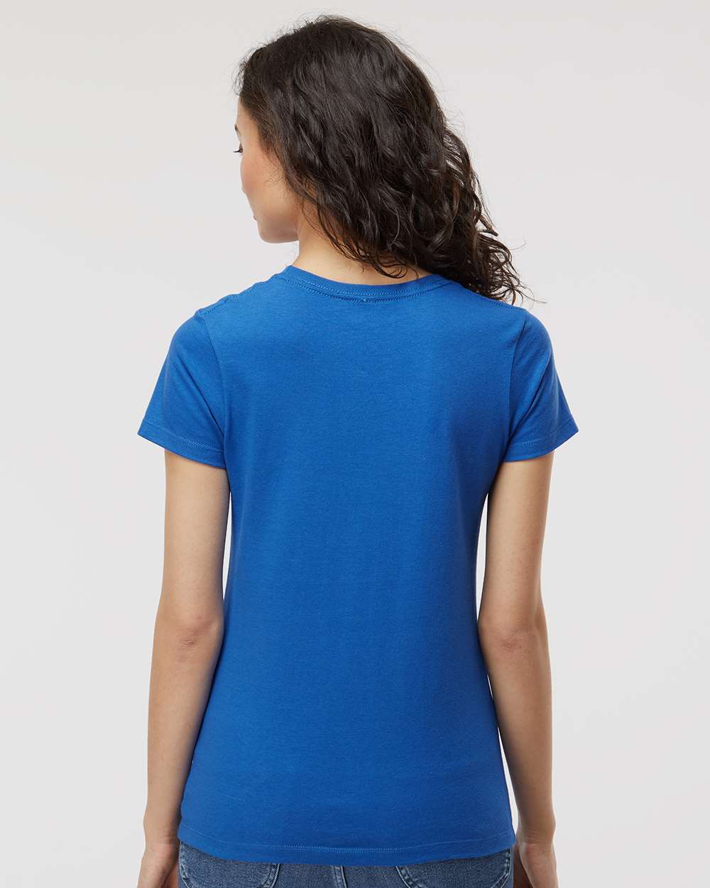 M&O Women's Gold Soft Touch T-Shirt - 4810 - 4810M Royal