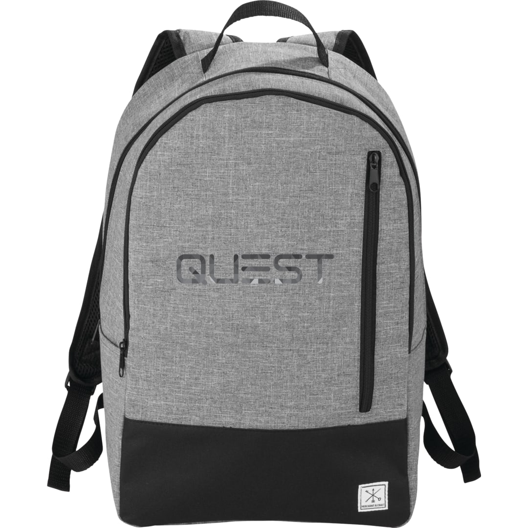 Merchant & Craft Merchant & Craft Grayley 15" Computer Backpack - 3750-16 Gray
