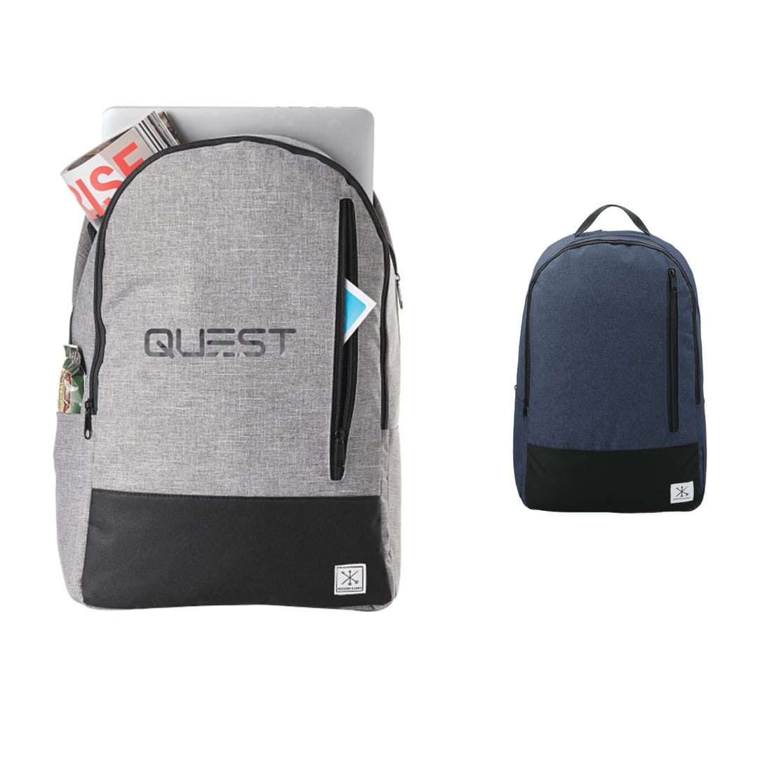 Merchant & Craft Merchant & Craft Grayley 15" Computer Backpack - 3750-16 Gray