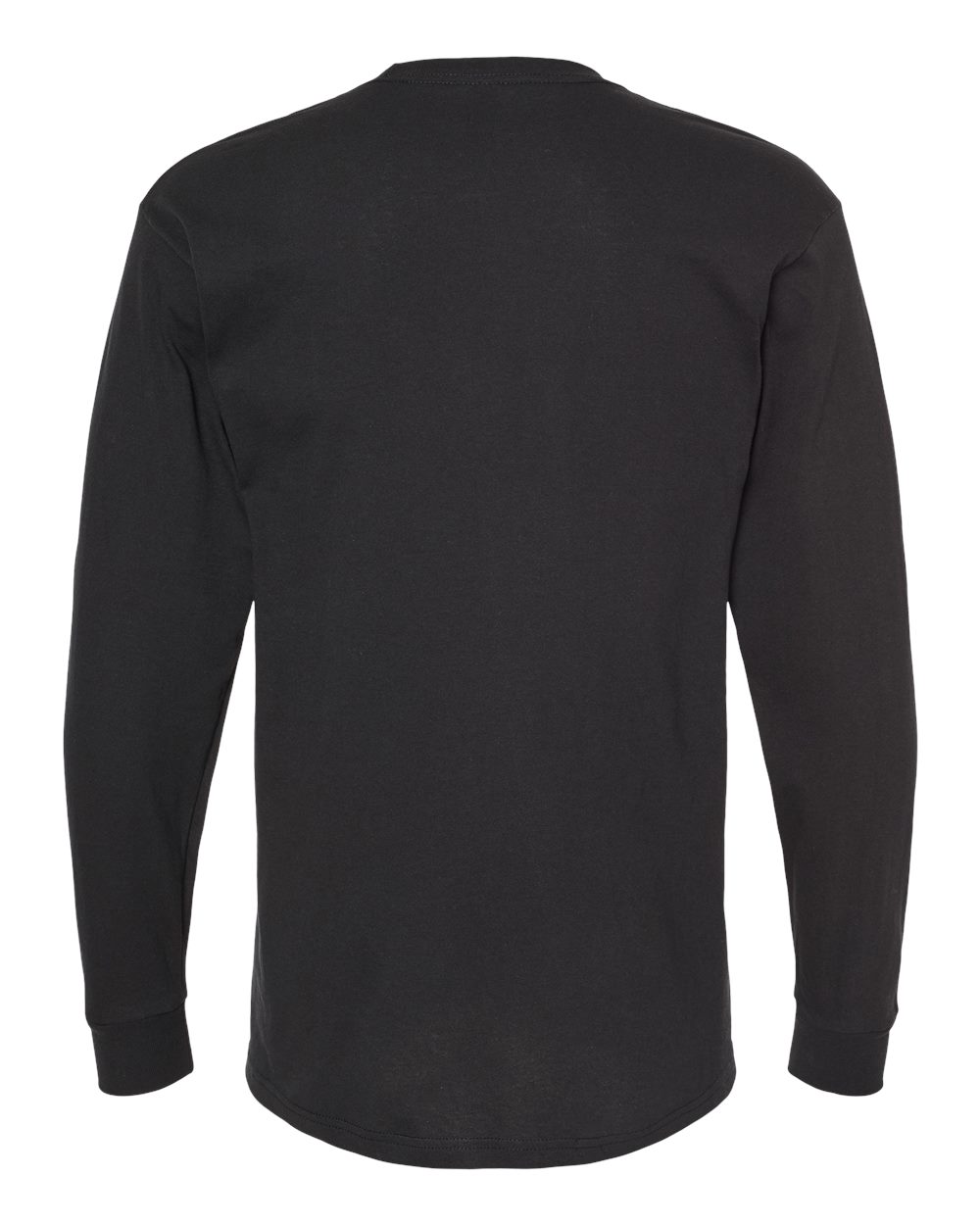 M&O Unisex Gold Soft Touch Long Sleeve T-Shirt - 4820 - 4820M Black