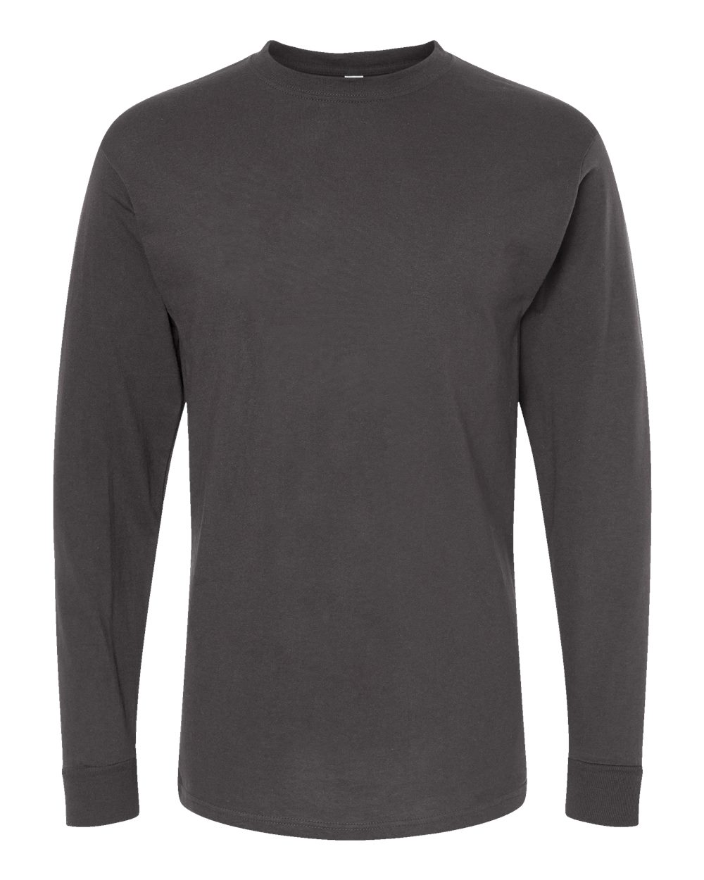 M&O Unisex Gold Soft Touch Long Sleeve T-Shirt - 4820 - 4820M Charcoal