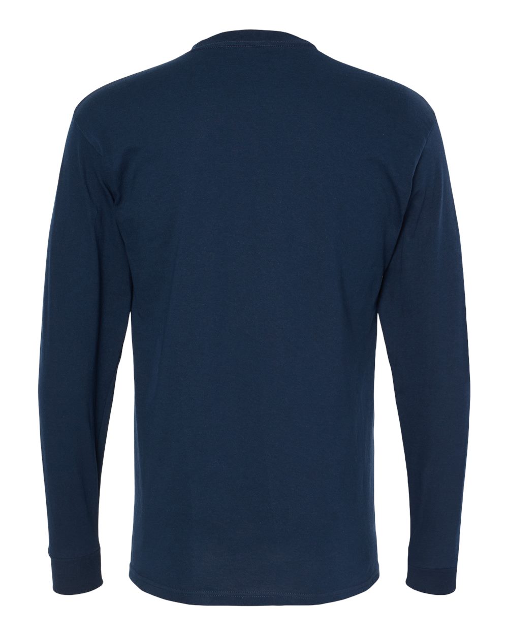 M&O Unisex Gold Soft Touch Long Sleeve T-Shirt - 4820 - 4820M Deep Navy