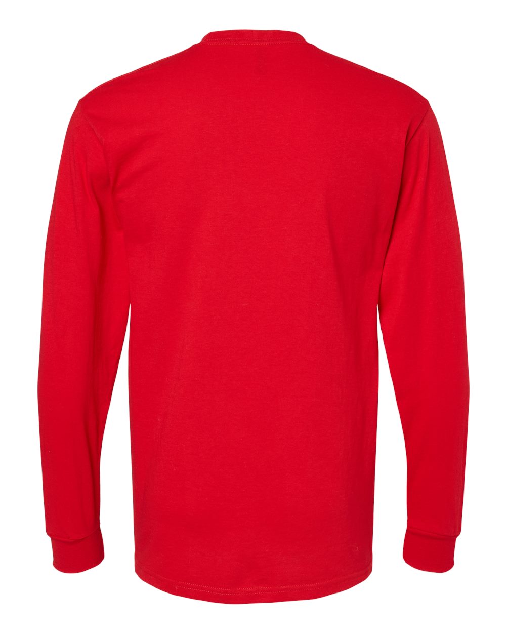 M&O Unisex Gold Soft Touch Long Sleeve T-Shirt - 4820 - 4820M Deep Red