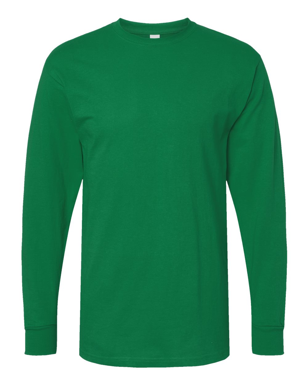 M&O Unisex Gold Soft Touch Long Sleeve T-Shirt - 4820 - 4820M Fine Kelly Green