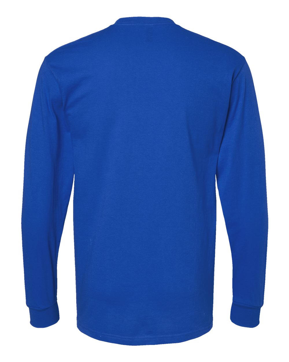 M&O Unisex Gold Soft Touch Long Sleeve T-Shirt - 4820 - 4820M Royal